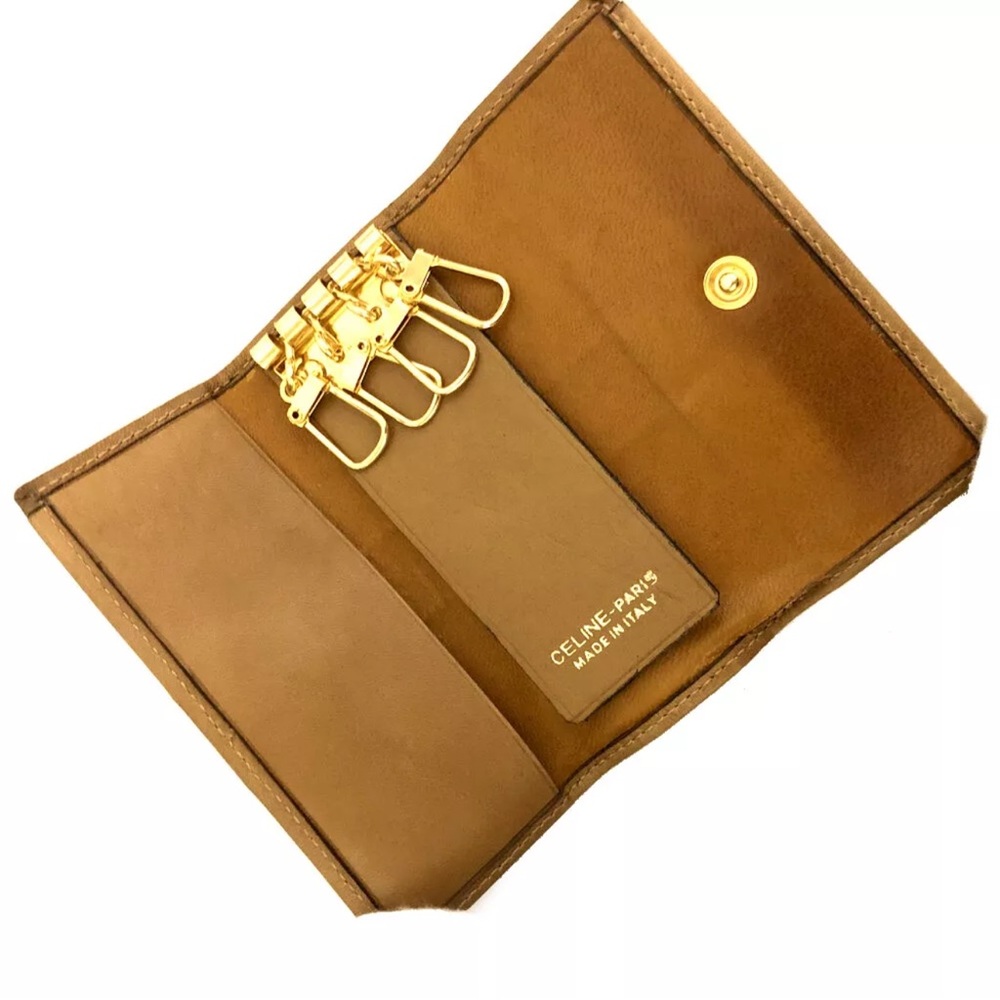 Celine Macadam PVC 4 key ring case holder - Picture 5 of 8